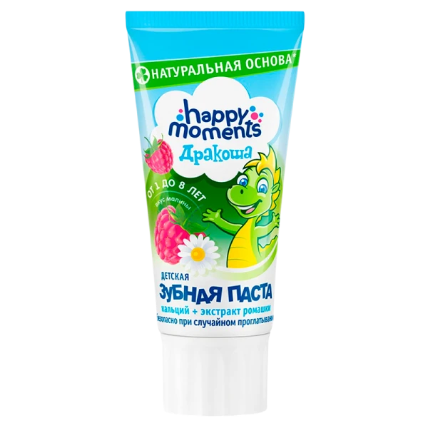 Зубная паста Дракоша Малина для детей 60мл (1/30)