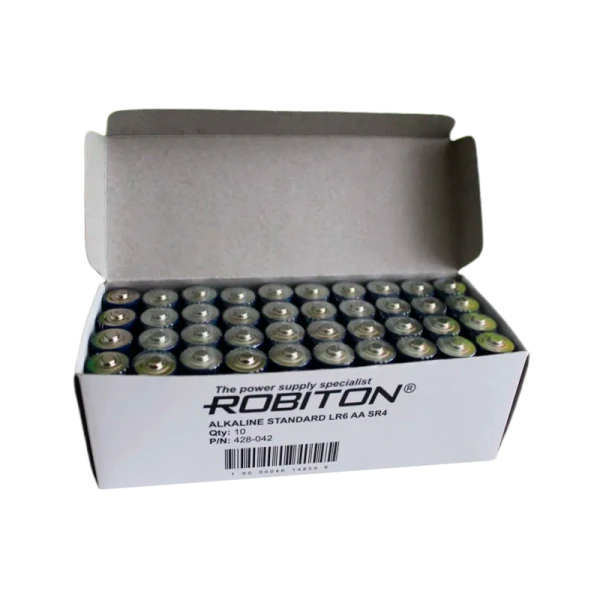 Батарейка ROBITON STANDARD LR6 SR4&nbsp;&nbsp;в упак 40 шт (40/800)