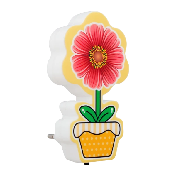 Ночник Старт "Цветок" NL 3LED 0.5W 220V красный (1/60/240)