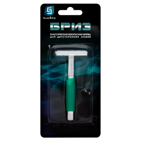 Бритва Slav&Co БРИЗ безопасная 1шт.
