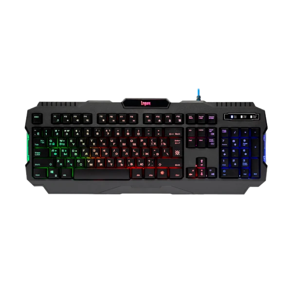 Клавиатура проводная Defender GK-010DL Legion игровая USB черный (1/20)