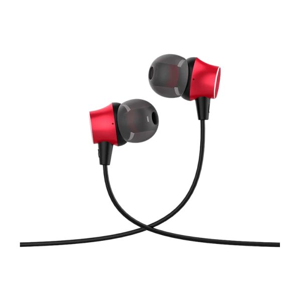 Наушники внутриканальные HOCO M51 с микр. красный (1/21/210)