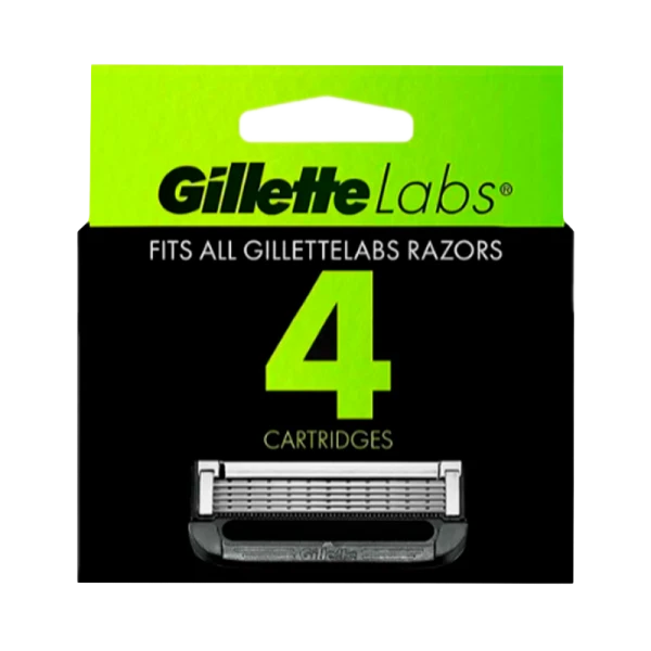 Сменные кассеты Gillette Labs 4шт. (цена за 1 шт) (4/40)