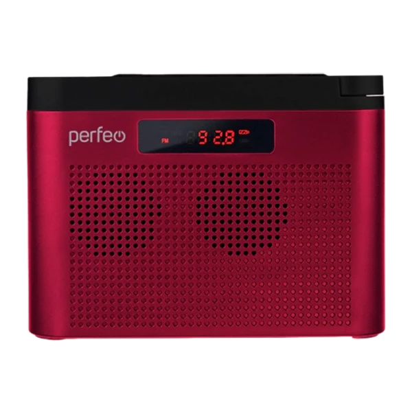 Радиоприемник Perfeo I70 ТАЙГА 6W пластик microSD USB/Jack3.5 FM бордовый