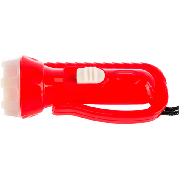 Фонарь универсальный Ultraflash 920-TH 0.3W 1LED от батареек красный (1/25/300)