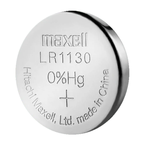 Батарейка Maxell 390 (SR1130SW) BL1 Silver Oxide 1.55V 0%Hg (1/10/100)