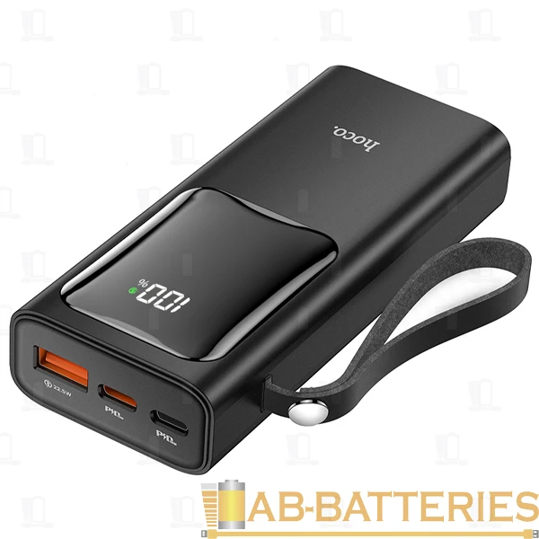 Внешний аккумулятор HOCO J41 Pro 10000mAh 3.0A 20W 1USB/Lightning/Type-C черный (1/26)