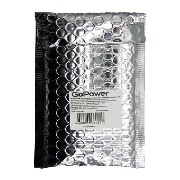 Аккумулятор Li-Pol GoPower LP605590 PK1 3.7V 3500mAh с защитой (1/10/250)