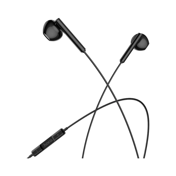 Наушники вставные HOCO M64 с микр. черный (1/20/120)
