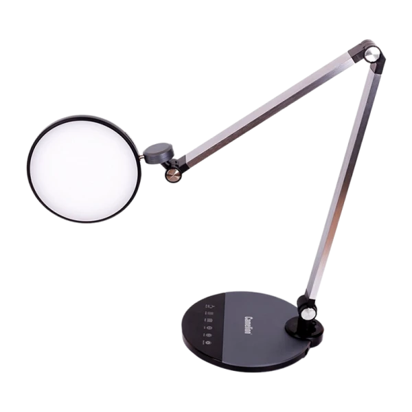 Светильник настольный Camelion KD-865 10W IP20 на основании сенс. черный (1/6)