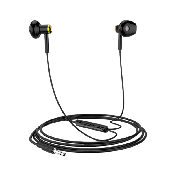 Наушники вставные HOCO M47 с микр. черный (1/21/210)