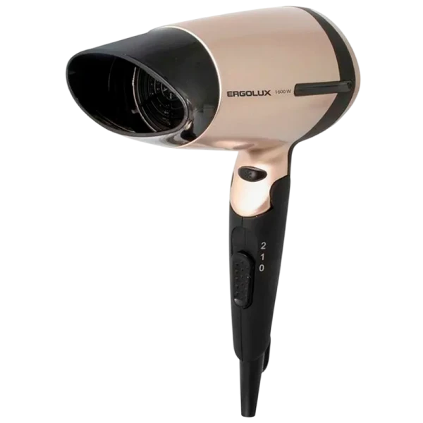 Фен Ergolux ELX-HD02-C64 1600W золотой черный