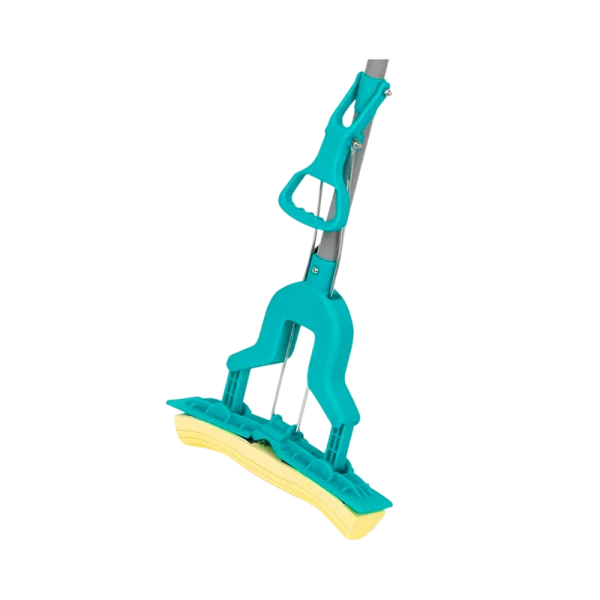 Швабра для пола Рыжий кот MopP-07 "Бабочка" 120см телескопическая с отжимом с насадкой ПВА (1/20)