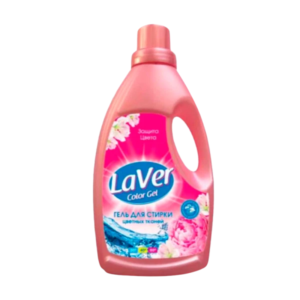 Гель для стирки цветного белья LaVer 950мл бутылка (1/12/45)