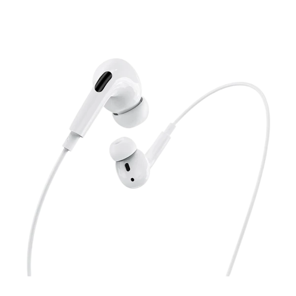 Наушники внутриканальные HOCO M1 PRO с микр. Lightning (m) белый (1/32/192)