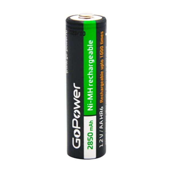 Аккумулятор бытовой GoPower HR6 AA BL2 NI-MH 2850mAh (2/20/240)