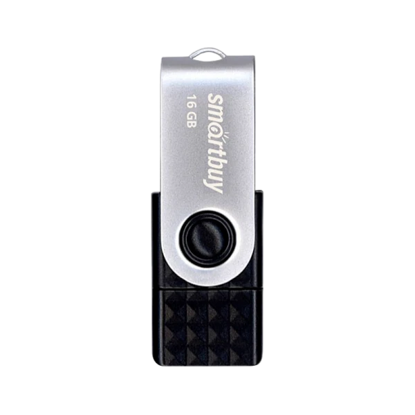 Флеш-накопитель Smartbuy TRIO 16GB USB3.0 Type-C (m)/microUSB (m) пластик черный