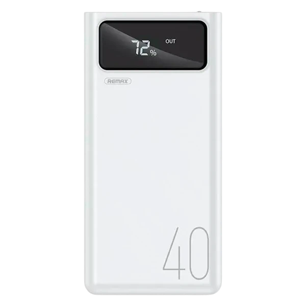 Внешний аккумулятор Remax RPP-113 Mengine 40000mAh 4USB белый (1/21)