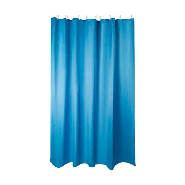 ЕГ LINEN Штора для ванной Голубая (1/12)