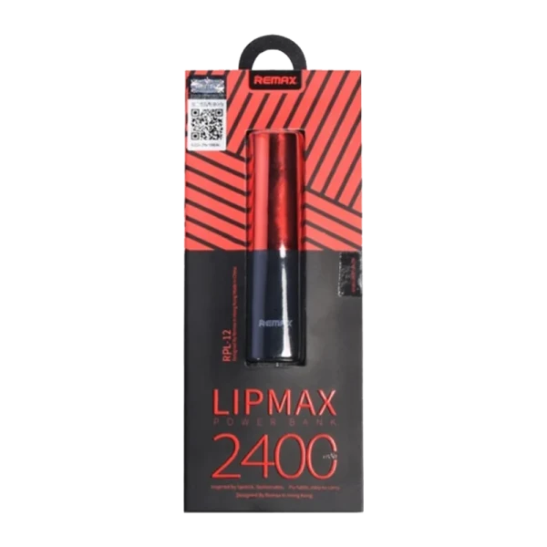Внешний аккумулятор Remax RPL-12 Lipmax 2400mAh 1.0A 1USB красный