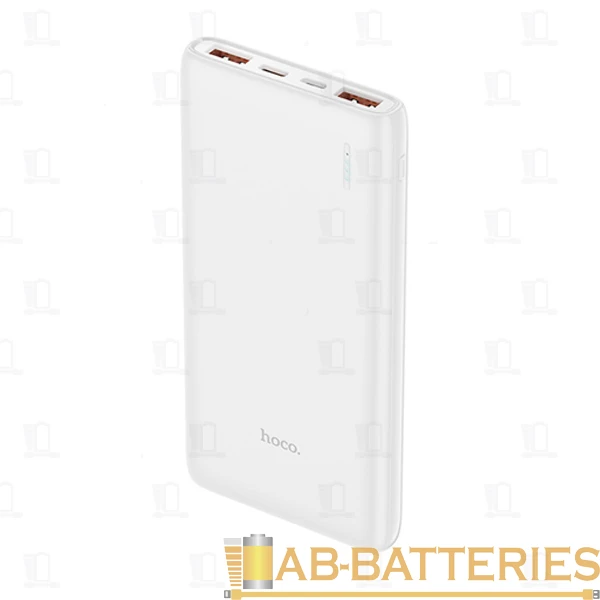 Внешний аккумулятор HOCO J80A 20000mAh 3.0A 20W 2USB/Type-C белый (1/24)