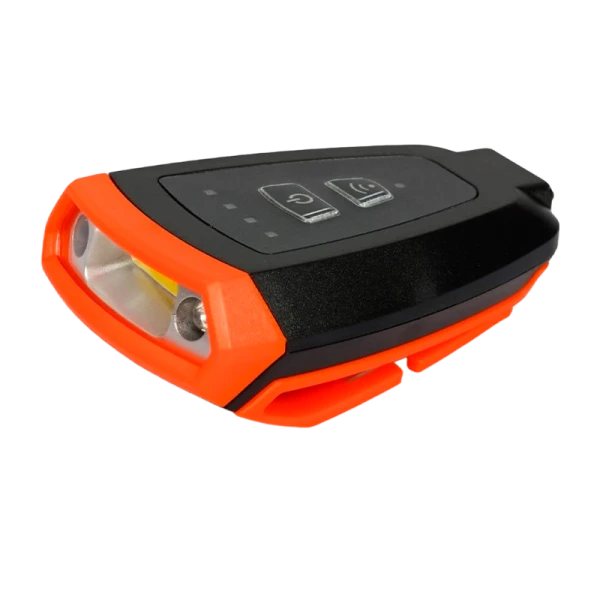 Фонарь налобный Старт LOE 504-C1 3W от аккумулятора IPX5 4 режима черный/оранжевый (1/30/120)