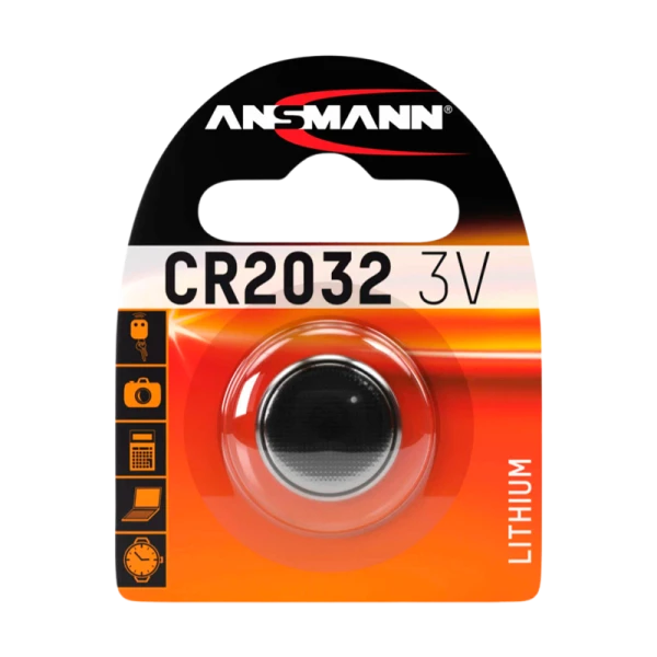 Батарейка ANSMANN CR2032&nbsp;&nbsp;5020122-RU&nbsp;&nbsp;BL1&nbsp;&nbsp;&nbsp;&nbsp;&nbsp;&nbsp;&nbsp;&nbsp; 1/10/100