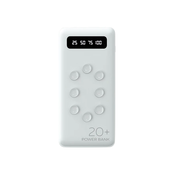 Внешний аккумулятор MORE CHOICE PB42S-10 10000mAh 2.1A 2USB белый