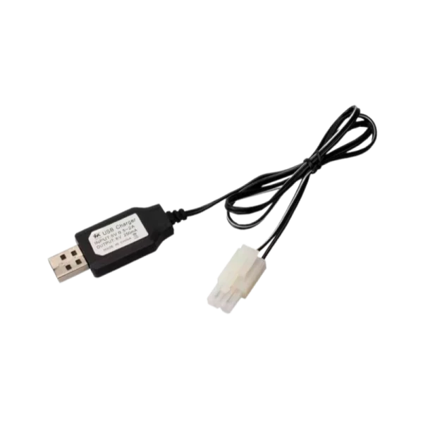 З/У для аккумуляторов ET USB-4.8VTB тамия большая, 250мА, для сборок 4,8В