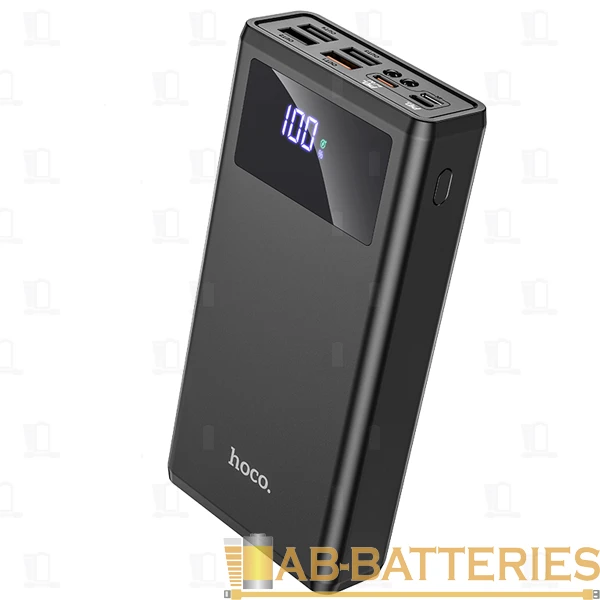 Внешний аккумулятор HOCO J78 30000mAh 3.0A 20W 4USB/Lightning/Type-C черный (1/21)