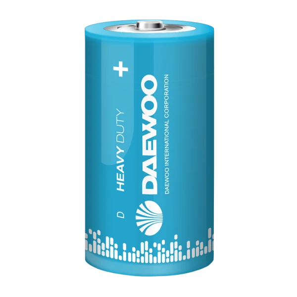 Батарейка Daewoo R20 D BL2 Heavy Duty 1.5V (2/12/96)
