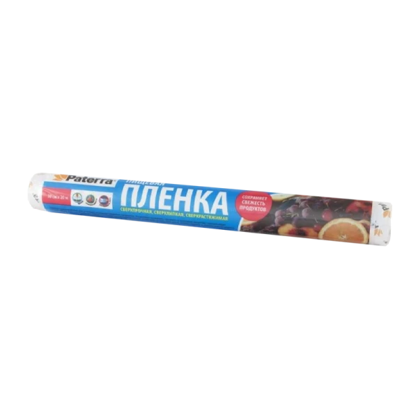Пищевая пленка 300 мм х 20 м (рулон в пленке), PATERRA (1/50)