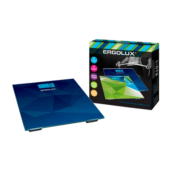 Весы кухонные Ergolux ELX-SK04-C11 электронные 5кг оранжевый (1/24)