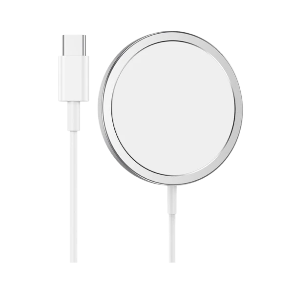 Беспроводное З/У HOCO CW30 Pro 3.0A 15W MagSafe с кабелем Type-C серый (1/29/174)