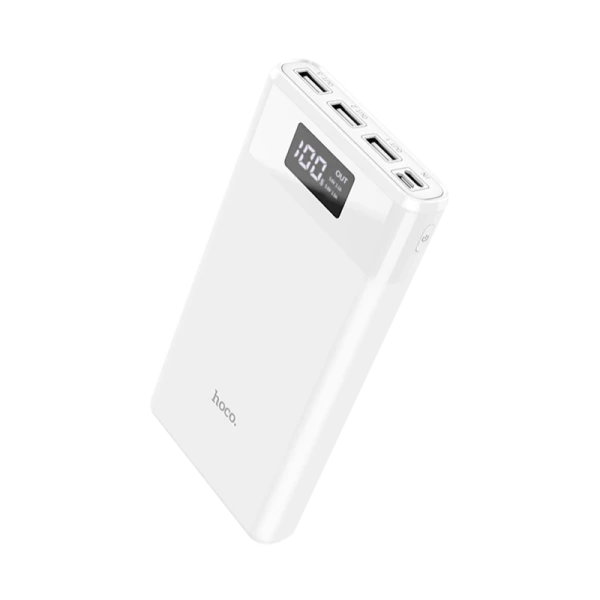 Внешний аккумулятор HOCO B35E 30000mAh 2.0A 3USB/Type-C белый (1/30)
