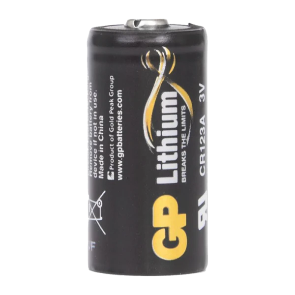 Батарейка GP CR123A BL1 Lithium 3V (1/10/450)