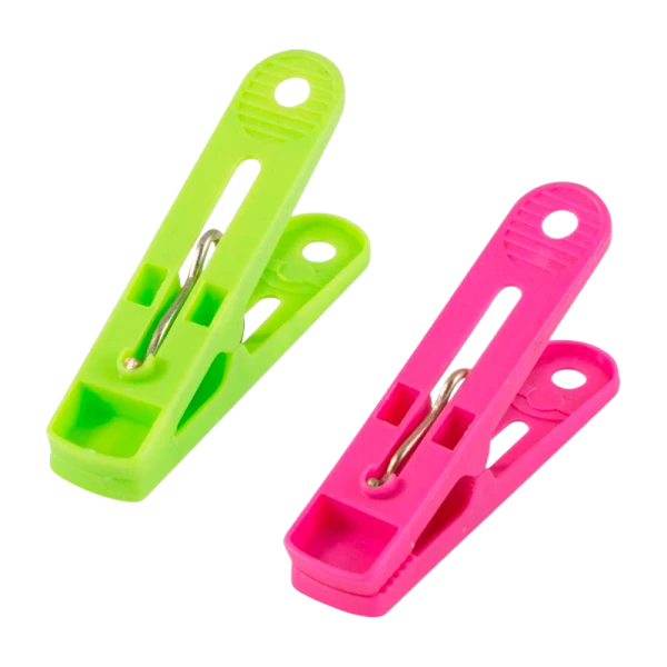 Прищепки Рыжий кот 54х12х25мм 12шт. ассорти (1/10/240)