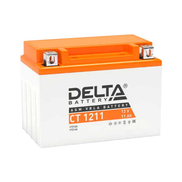 Аккумулятор для мототехники Delta CT 1211 (1/8)