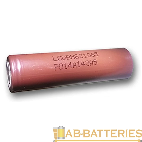 Аккумулятор Li-ion LG 18650 bulk 3000mAh без защиты высокий ток(1/100/200)