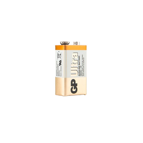 Батарейка GP ULTRA Крона 6LR61 BL1 Alkaline 9V (1/10/200)