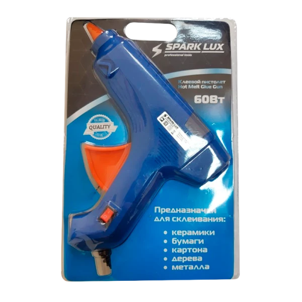 Паяльник-пистолет SPARK LUX SL-129 с пластиковой рукояткой 60W 220V (1/48)
