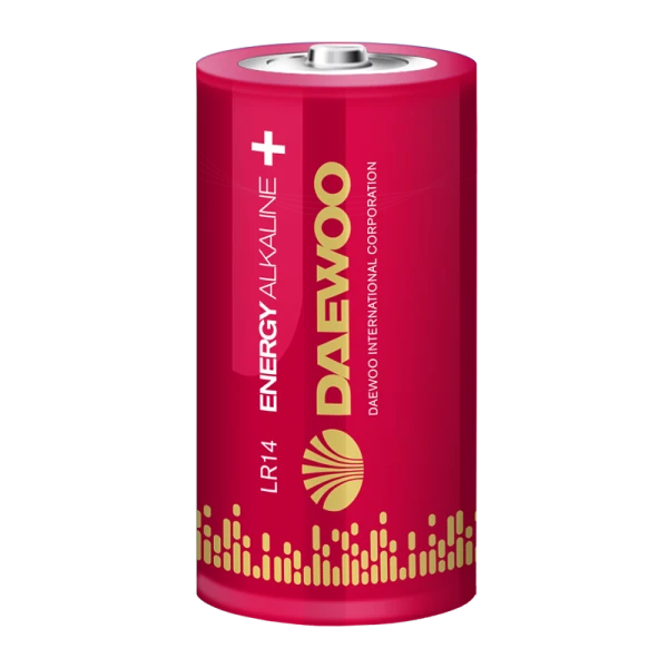 Батарейка Daewoo ENERGY LR14 C BL2 Alkaline 1.5V (2/24/192)