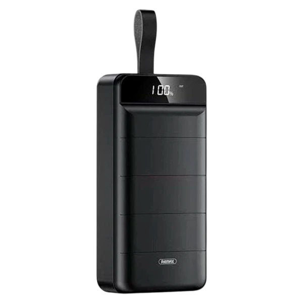 Внешний аккумулятор Remax RPP-184 40000mAh 2.1A 10W 3USB/Lightning/Type-C черный (1/18)
