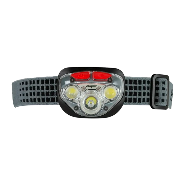 Фонарь налобный Energizer Vision HD + Focus Headlight 5LED от батареек 3 режима черный