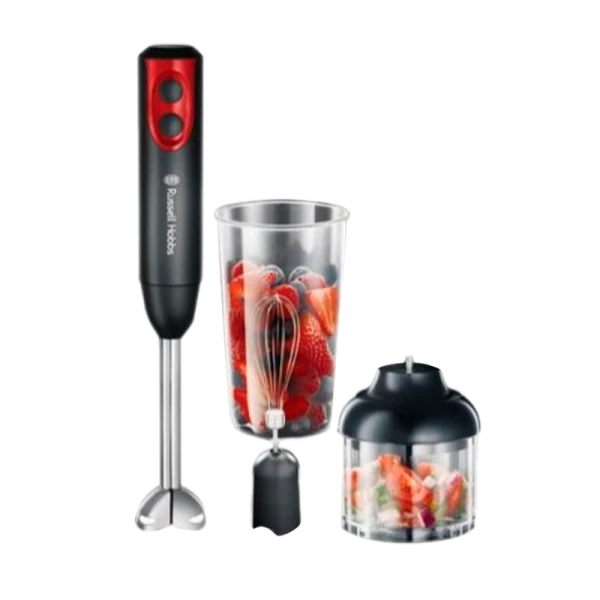 Блендер Russell Hobbs 18980-56 400W 2 скорости 3 в 1 красный черный