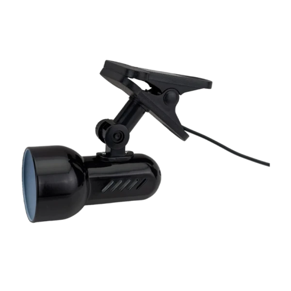 Светильник настольный Ultraflash UF-381 40W 230V E27 прищепка ЛОН черный (1/40)