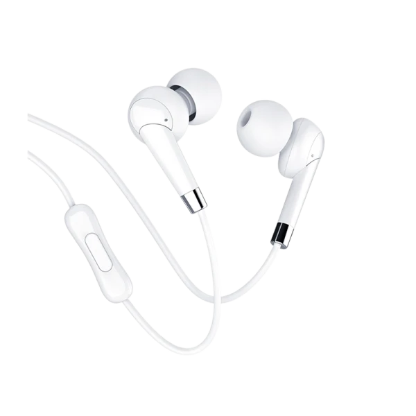 Наушники внутриканальные HOCO M58 с микр. белый (1/21/210)
