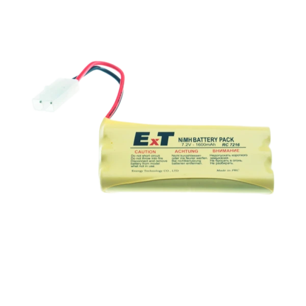 Аккумулятор ET RC-7216TB BL1 белый большой, 7.2V, 1600mAh, Ni-Mh (1/100)