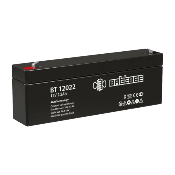Аккумулятор свинцово-кислотный Battbee BT 12022 12V 2.2Ah