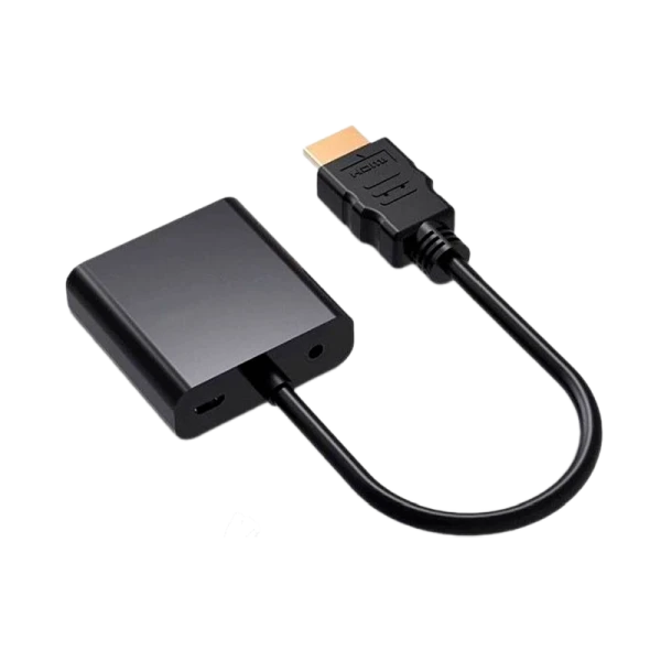 Переходник ENERGY POWER HDMI (m)-VGA (f) пластик (1/300)
